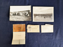 Load image into Gallery viewer, Etched Copper Printing Plates for Calling Cards of Eugene &amp; Jeanne Dubillon Plus Unique and Rare WWI Photographs