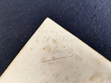 Load image into Gallery viewer, Etched Copper Printing Plates for Calling Cards of Eugene &amp; Jeanne Dubillon Plus Unique and Rare WWI Photographs
