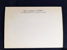 Load image into Gallery viewer, Etched Copper Printing Plates for Calling Cards of Eugene &amp; Jeanne Dubillon Plus Unique and Rare WWI Photographs