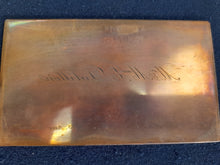 Load image into Gallery viewer, Etched Copper Printing Plates for Calling Cards of Eugene &amp; Jeanne Dubillon Plus Unique and Rare WWI Photographs