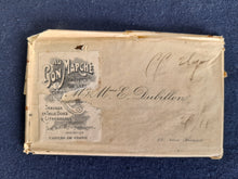Load image into Gallery viewer, Etched Copper Printing Plates for Calling Cards of Eugene &amp; Jeanne Dubillon Plus Unique and Rare WWI Photographs