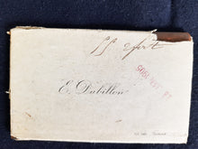 Load image into Gallery viewer, Etched Copper Printing Plates for Calling Cards of Eugene &amp; Jeanne Dubillon Plus Unique and Rare WWI Photographs