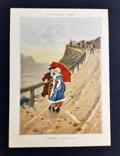 Laden Sie das Bild in den Galerie-Viewer, Au Bon Marche Publicity Cards - Set of 6 Chromolithographs of 19th Century Art- Excellent Condition