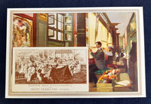 Load image into Gallery viewer, The Departments of Au Bon Marche - Set of 8 Publicity Cards - Excellent Condition Circa 1900