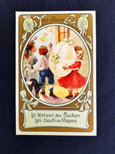 Load image into Gallery viewer, French Folklore Cards - Complete Set of 6, Very Good Condition from Au Bon Marche circa 1900