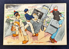 Load image into Gallery viewer, Au Bon Marche Set of Postcards Entitled 'Our Navy' by Henri Gervèse - 12 Postcards All Unused