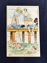 Load image into Gallery viewer, Au Bon Marche Set of Postcards Entitled 'Our Navy' by Henri Gervèse - 12 Postcards All Unused