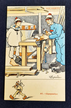 Load image into Gallery viewer, Au Bon Marche Set of Postcards Entitled 'Our Navy' by Henri Gervèse - 12 Postcards All Unused