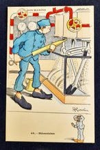 Load image into Gallery viewer, Au Bon Marche Set of Postcards Entitled 'Our Navy' by Henri Gervèse - 12 Postcards All Unused