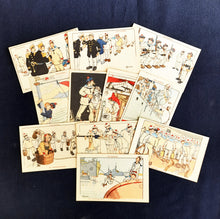 Charger l'image dans la galerie, Au Bon Marche Set of Postcards Entitled 'Our Navy' by Henri Gervèse - 10 Postcards All Unused