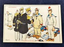 Charger l'image dans la galerie, Au Bon Marche Set of Postcards Entitled 'Our Navy' by Henri Gervèse - 10 Postcards All Unused