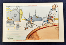Charger l'image dans la galerie, Au Bon Marche Set of Postcards Entitled 'Our Navy' by Henri Gervèse - 10 Postcards All Unused