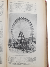 Laden Sie das Bild in den Galerie-Viewer, Au Bon Marche Complete Illustrated Guide to Paris 1900 Exhibition