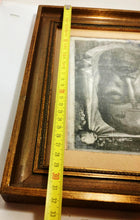 Load image into Gallery viewer, Veronica's Veil Reliquary, Official Vatican Catholic Relic on Linen With Spanish Wax Seal, Circa 1870, Excellent Condition. Original