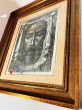 Load image into Gallery viewer, Veronica's Veil Reliquary, Official Vatican Catholic Relic on Linen With Spanish Wax Seal, Circa 1870, Excellent Condition. Original