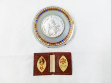 Load image into Gallery viewer, SOLD Saint Therese Of Liseux Collection, Rare Silver Plaque By Ateliers St. Joseph and Jean Balme, With Reliquary Folder, Circa 1920