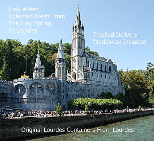 Lourdes Water Collected Fresh From the Grotto at Lourdes In Lourdes Containers From €38