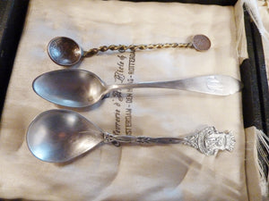 Important Spoon Collection, Dutch, Including Dutch Resistance Coin Spoon