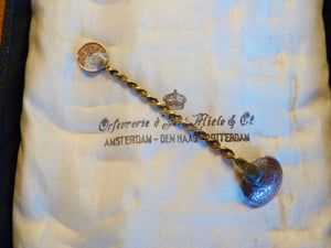 Important Spoon Collection, Dutch, Including Dutch Resistance Coin Spoon