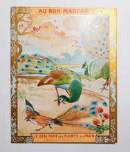 Laden Sie das Bild in den Galerie-Viewer, Victorian Trade Cards From Au Bon Marche Paris, Very Rare Complete Set Of 10 Cards, Theme Is Fables Of Jean De La Fontaine