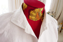 Laden Sie das Bild in den Galerie-Viewer, Reserved for Elizabeth Antique Hemp Evening Dress Shirt, Rare,  Hand Woven Finest Hemp, Circa 1860, Hand Made, From French Chateau, Mono M