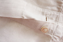 Laden Sie das Bild in den Galerie-Viewer, Reserved for Elizabeth Antique Hemp Evening Dress Shirt, Rare,  Hand Woven Finest Hemp, Circa 1860, Hand Made, From French Chateau, Mono M