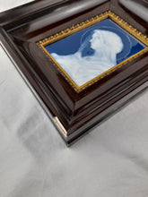 Load image into Gallery viewer, Our Lady Of Perpetual Sorrow, Limoges Enamel by Marcel Chaufriasse, Pate-Sur-Pate Plaque, Signed