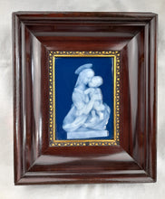 Load image into Gallery viewer, SOLD The Virgin Mary With Jesus, Limoges Enamel by Marcel Chaufriasse, Pate-Sur-Pate Plaque, Signed