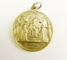 Load image into Gallery viewer, Rare Christian Pendant Medal By Ludovic Penin of Lyons Circa 1855