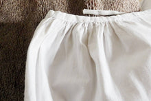 Load image into Gallery viewer, Antique Linen Petticoat, Hand Made, Autumn/Winter Weight, Triple Hem Circa 1870