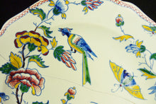 Load image into Gallery viewer, Antique Faience Plate By Gien of France, Dated 1855-60, Stapled At Rear, Cornucopia Design