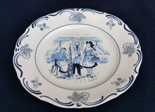 Load image into Gallery viewer, Vintage Winterling Plate Decorated by LES Porcelaine with Engel Decor circa 1950